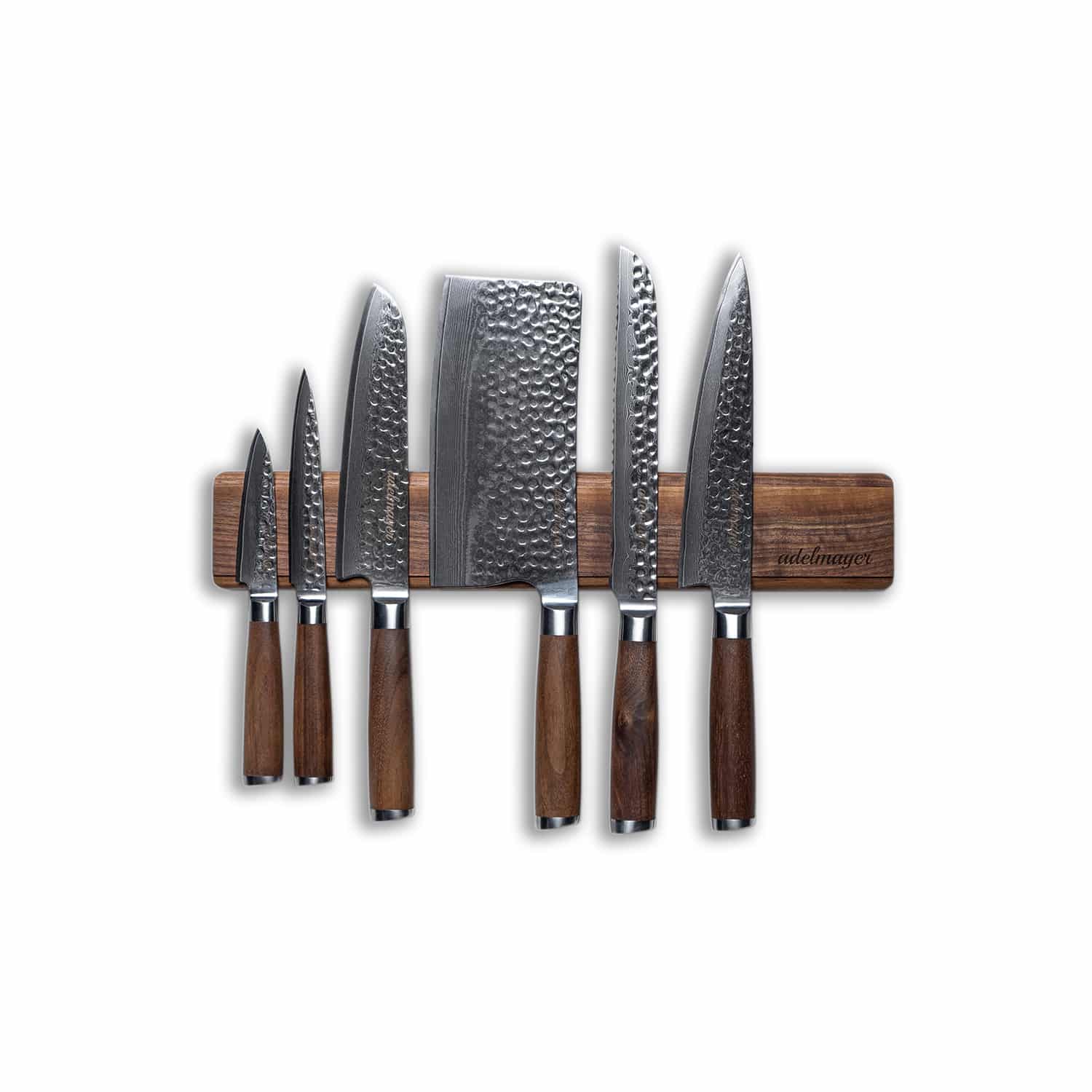 Knife Set, 6 pieces of Damascus steel knife set,magnetic knife holder,knife  holder,knife holder,storage rack,knife set Kitchen Knife Set BY ZZYY